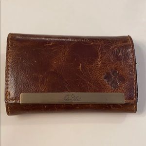 Patricia Nash Distressed Brown Wallet